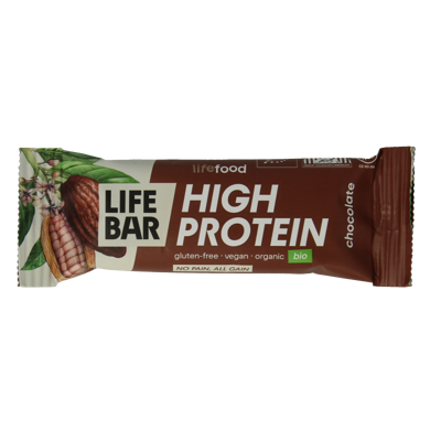Lifebar proteine chocolade bio 40 Gram Lifebar proteine chocolade bio 40 Gram