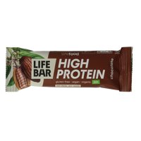 Lifebar proteine chocolade bio 40 Gram - thumbnail