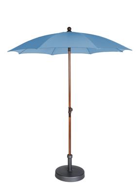 Stokparasol Olivia 200/8/33/36 wood cielo Max&Luuk - Max luuk