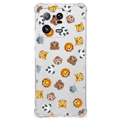 Doorzichtige Silicone Hoesje voor Xiaomi 13 Pro Dieren Emojis Doorzichtige Silicone Hoesje voor Xiaomi 13 Pro Dieren Emojis