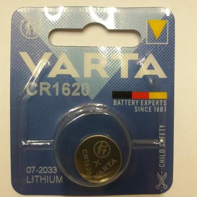 Varta knoopcelbatterij Electronics CR1620 Lithium