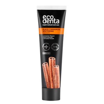 Ecodenta Black Cinnamon Whitening Toothpaste