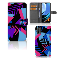 Xiaomi Redmi 9T | Poco M3 | Book Case | Funky Triangle - thumbnail