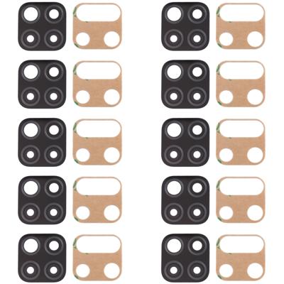 10 PCS Originele CameraLens aan de achterkant voor Huawei P40 Lite (Zwart)