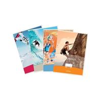 Aurora Splendid cursusblok, ft A4, 70 g/m², 2-gaatsperforatie, geruit 10 mm, 100 vel - thumbnail