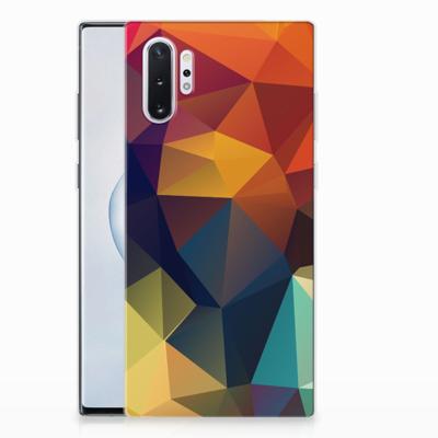 Samsung Galaxy Note 10 Plus | TPU Hoesje | Polygon Color