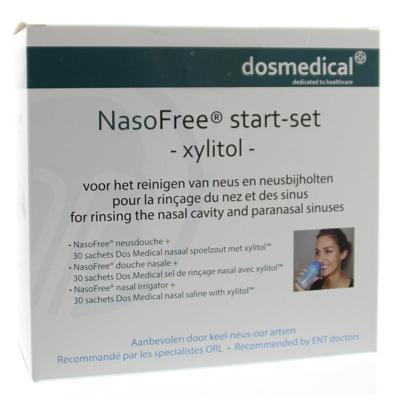 Dos Medical NasoFree Spoelzout Xylitol Startset Dos Medical NasoFree Spoelzout Xylitol Startset
