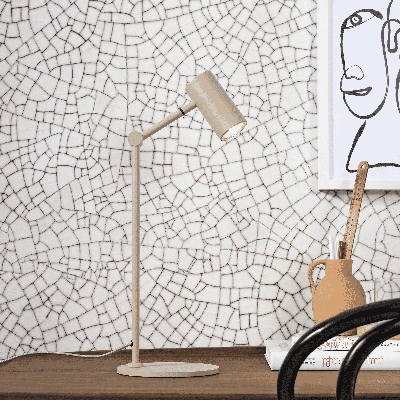 its about RoMi Tafellamp 'Montreux' 56cm, kleur Zand its about RoMi Tafellamp 'Montreux' 56cm, kleur Zand