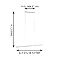 Paulmann Aptare 79815 LED-hanglamp LED 18 W Aluminium (geborsteld) - thumbnail