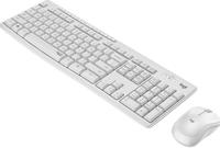 Logitech MK295 Silent Wireless Combo toetsenbord RF Draadloos QWERTZ Zwitsers Wit - thumbnail