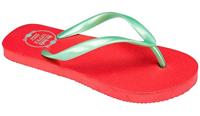 Waimea teenslippers junior print fuchsia groen maat 33 - thumbnail