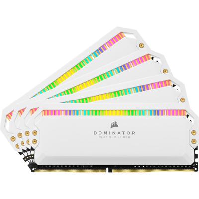 Dominator Platinum RGB White - Geheugen - DDR4 - 32 GB: 4 x 8 GB - 288-PIN - 4000 MHz - CL19