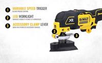 DeWALT DCS356N Accu multitool + accessoires 18V XR Basic Body - thumbnail
