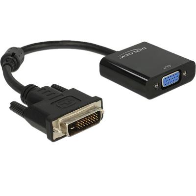 DeLOCK Adapter DVI-D 24+1 male > VGA female