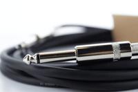Cordial 14758 Jackplug Instrumenten Aansluitkabel [1x Jackplug male 6,3 mm (mono) - 1x Jackplug male 6,3 mm (mono)] 6.00 m Zwart Flexibel - thumbnail