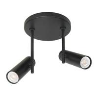 Highlight Zwarte spotTrend 2-lichts rond - S7531.01 - thumbnail