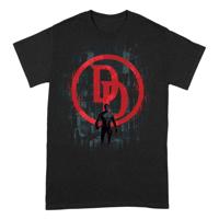 Marvel Daredevil T-Shirt Daredevil Double D Shadow Size L - thumbnail