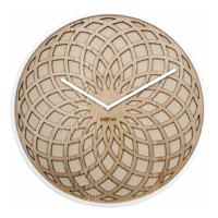 NeXtime klok 3150be sun small, ø35 cm, wall, beige - thumbnail