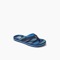 REEF Kids Ahi Slipper Kinderen Deep Sea Stripes 3 - thumbnail