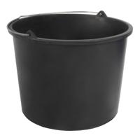 Wecoline Weco emmer zwart (12 liter) - thumbnail