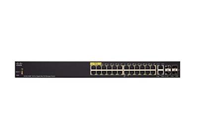 Uplinks 1 28 poorts/PoE+/382 W/4 Uplinks zwart