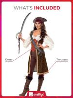 High Seas Piratenpak vrouw - thumbnail