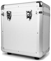 Power Dynamics RC80 Vinyl Record case voor 12 inch platen zilver - thumbnail