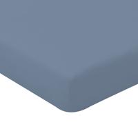 Biohoeslaken, rookblauw 180 x 200 cm - thumbnail