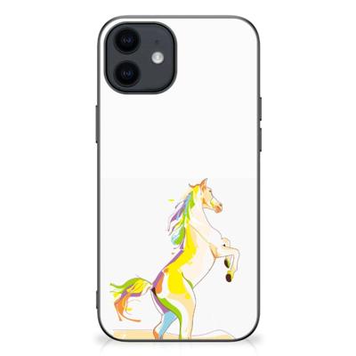 iPhone 12 Pro | 12 (6.1") | Bumper Hoesje | Horse Color iPhone 12 Pro | 12 (6.1") | Bumper Hoesje | Horse Color