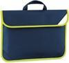 Quadra QD452 Enhanced-Viz Book Bag - French Navy - 38 x 28 cm