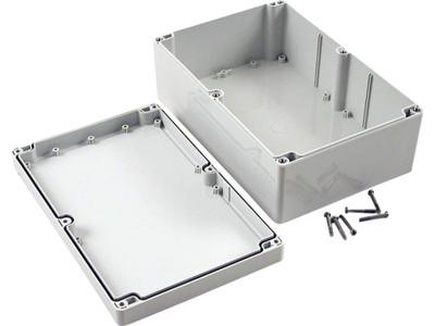 Hammond Electronics 1555VAGY Universele behuizing 240 x 160 x 90 Polycarbonaat Grijs 1 stuk(s)