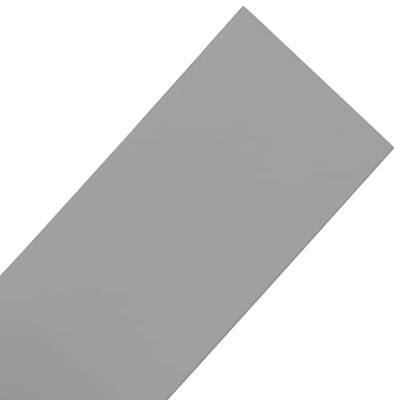 VidaXL Tuinrand 10 m 15 cm polyetheen grijs - thumbnail
