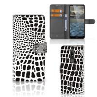Nokia 2.4 | Telefoonhoesje | Met pasjeshouder | Slangenprint - thumbnail