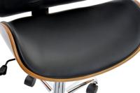 Stoel DKD Home Decor Bruin Zwart Zilverkleurig 52 x 58,5 x 98 cm - thumbnail