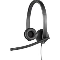 Logitech H570e Computer On Ear headset Kabel Stereo Zwart Ruisonderdrukking (microfoon), Noise Cancelling Volumeregeling, Microfoon uitschakelbaar (mute) - thumbnail