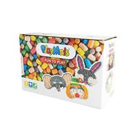 Playmais maskers versieren, 6st. (>500 stukjes) - thumbnail