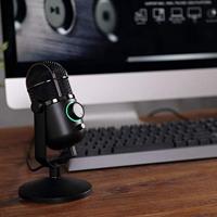 Thronmax M3 USB-studiomicrofoon Statief Zendmethode:Kabelgebonden Voet, Incl. kabel USB-C, Audio, stereo (3.5 mm jackplug) Kabelgebonden - thumbnail