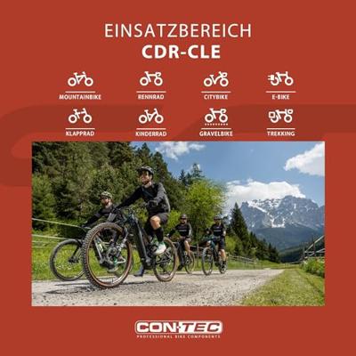 CONTEC remschijf "cdr-cle" ct brake rotors cdr-cle 140 mm 2p centerlock