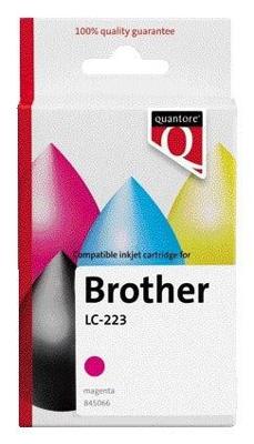 Inktcartridge quantore brother lc-223 rood Inktcartridge quantore brother lc-223 rood