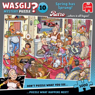 Wasgij Retro Mystery 10 Voorjaarsschoonmaak Puzzel 1000 stukjes