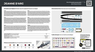 Heller 57034 STARTER KIT Jeanne d'Arc Bouwpakket Schaal 1:400