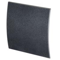 Whisper Pro-design Badkamerventilator - Ø100mm - Aan/uit - Gebogen Kunststof - Grafiet Deluxe - thumbnail