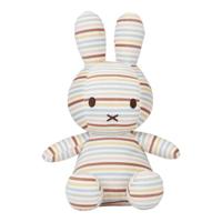 nijntje x Little Dutch Vintage Sunny Stripes All Over knuffel - 25 cm - thumbnail
