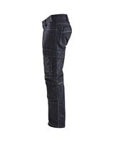 Blåkläder Service werkbroek denim stretch 14391141 | Marineblauw | Maat 50 - 7330509652084 - thumbnail