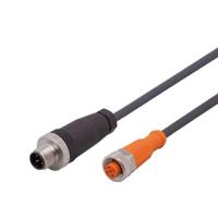 ifm Electronic EY3091 Adapterkabel Aantal polen (sensoren): 5, 5 Stekker, recht, Bus, recht 0.1 m 1 stuk(s) - thumbnail