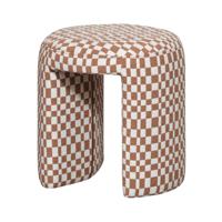 WOOOD Krukje 'Charlie' Geweven, kleur Oranje - thumbnail