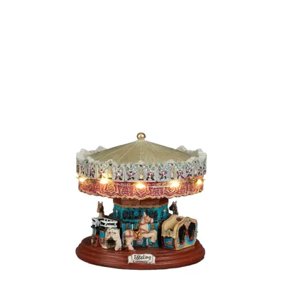 Luville Efteling Mini&apos;s Carrousel 9x9x8.5 cm
