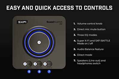 Creative Sound Blaster X4 geluidskaart - thumbnail