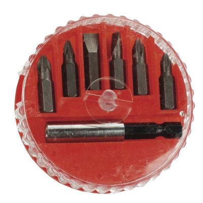 Brüder Mannesmann Bitset in ronde doos 7 dlg (Hobby) - 297 Brüder Mannesmann Bitset in ronde doos 7 dlg (Hobby) - 297