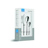 Amefa Manille Bestekset 24-delig Zilver/RVS - thumbnail